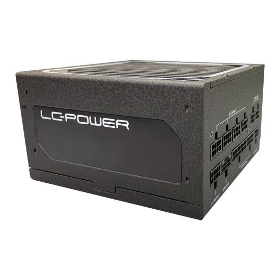 Napajlnik 850W, LC POWER Super Silent Modular Series LC6850M, ATX v3.0, modularno, 135mm vent, 80+ Gold, črno