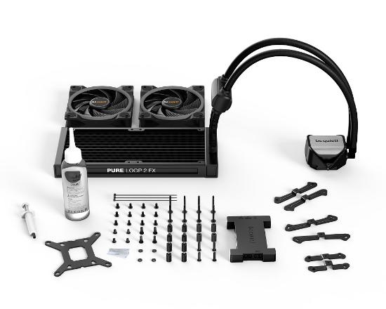 Vodno hlajenje BE QUIET Pure Loop 2 FX 240mm, ARGB, CPU hlađenje, za Intel i AMD