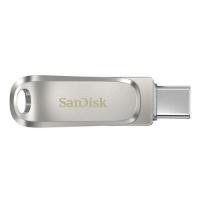 Memorija USB 3.1 FLASH DRIVE, 64GB, SANDISK Ultra Dual Drive Luxe USB-C, SDDDC4-064G-G46, srebrna