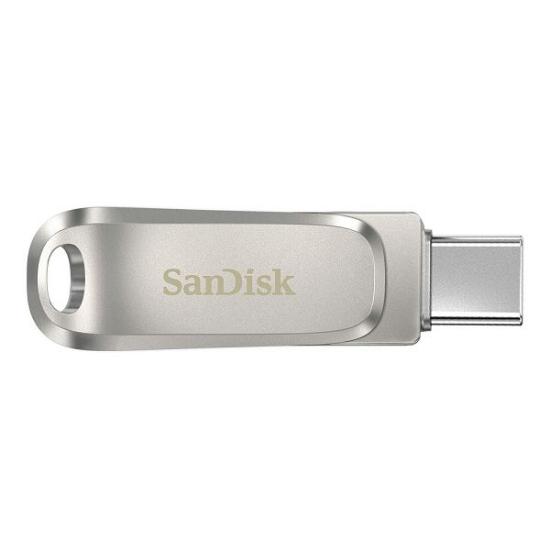 Memorija USB 3.1 FLASH DRIVE, 64GB, SANDISK Ultra Dual Drive Luxe USB-C, SDDDC4-064G-G46, srebrna