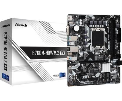 Matična plošća ASROCK B760M-HDV/M.2 D4, Intel B760, DDR4, mATX, s. 1700