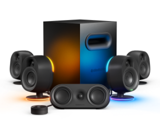 Zvočniki STEELSERIES Arena 9, 5.1, Bluetooth, RGB, črni