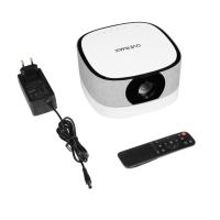 Projektor OVERMAX Multipic 4.5, LED, 1080p, 3000 lm, WiFi, Bluetooth, HDMI, USB, bijeli