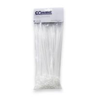 Plastične vezice za kabele, 4,3 x 220 mm, bijele, 100 kom