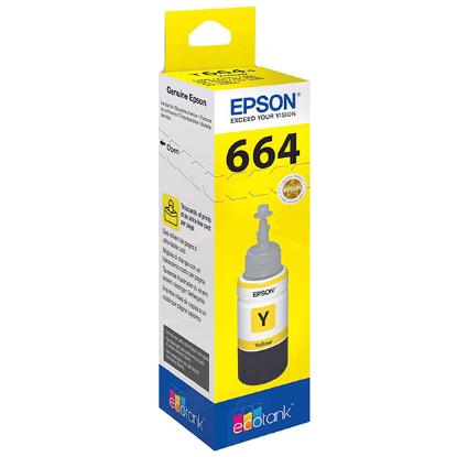Tinta EPSON T6644, C13T66444A, žuta, za L65x/60x/55x/55x/48x/45x/38x/36x/35x/31x/30xx/22x/21x/14xx/13xx/12x/11x, 70ml