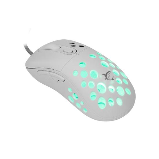 Miška WHITE SHARK GM-5013 Azrael, RGB, optički, 7200dpi, beli