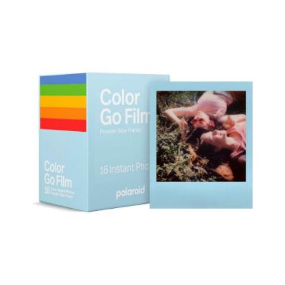 POLAROID Color Film for Go - Powder Blue Frame- double pack