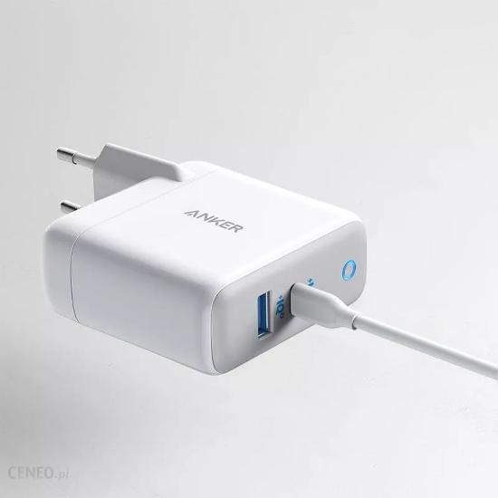 Kućni punjač ANKER PowerPort+ Atom III, A2322G21, 60W, USB, USB-C, bijeli