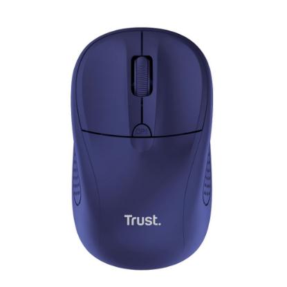 Miška TRUST Primo, optički, 1600dpi, bežični, USB, mat modri