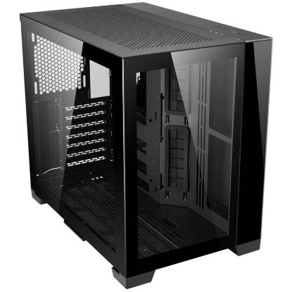 Ohišje LIAN LI O11 Dynamic Mini, MIDI, ATX, window, črno, bez napajalnika
