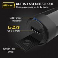 Auto punjač SCOSCHE, USB-C napajanje, 30W USB-C PD, mini