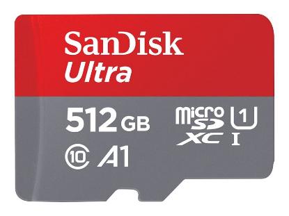 Memorijska kartica SANDISK Ultra microSDXC 512GB + SD Adapter