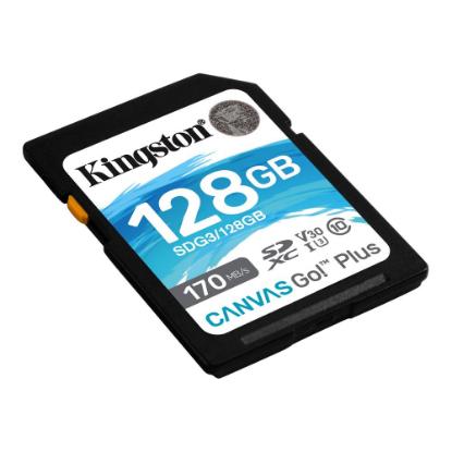 Memorijska kartica KINGSTON Canvas Go Plus SDG3/128GB, SDXC 128GB, Class 10 UHS-I