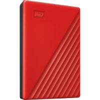 Tvrdi disk vanjski 4TB WESTERN DIGITAL My Passport WDBPKJ0040BRD, USB 3.2, 5400 okr/min, 2.5", crveni