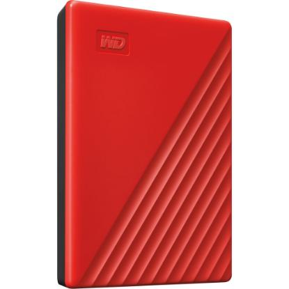 Tvrdi disk vanjski 4TB WESTERN DIGITAL My Passport WDBPKJ0040BRD, USB 3.2, 5400 okr/min, 2.5", crveni