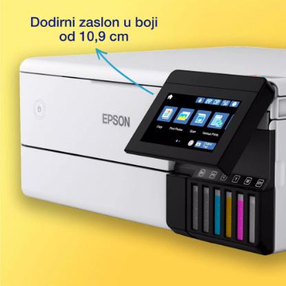 Multifunkcijski Tiskalnik EPSON Ecotank L8160 Tiskalnik/scanner/copy, 5760 x 1440, WiFi, USB