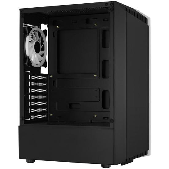 Ohišje AEROCOOL Bionic v2, MIDI,ATX, window,črno, bez napajalnika