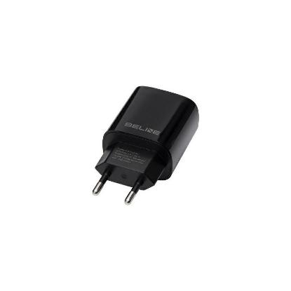 Kućni punjač BELINE BLN2CB30 GaN, 30W, PD3.0/QC3.0, USB-C + USB-A, crni
