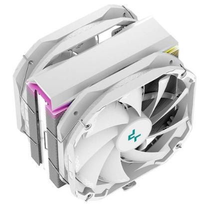 Hladilnik DEEPCOOL AS500 Plus, za Intel i AMD, beli