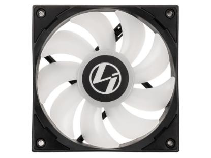 Ventilator LIAN LI ST120 RGB PWM, 120mm, črni, 3 ventilatora, krmilnik