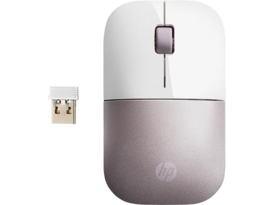 Miška HP Z3700, optički, bežični, 1200dpi, rozi