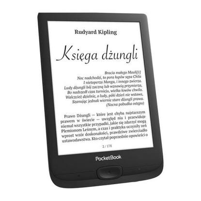 E-Book Reader POCKETBOOK Basic Lux 4, 6" Touch, 8GB, WiFi, crni