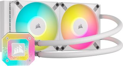 Vodno hlajenje CORSAIR iCUE H100i Elite Capellix XT White, CW-9060072-WW, za Intel i AMD
