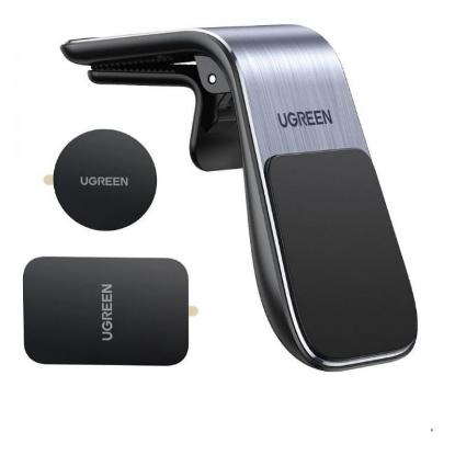Držač za smartphone UGREEN, magnetni, za auto, srebrni