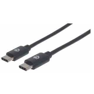 Kabel MANHATTAN, USB 2.0, USB-C (M) na USB-C (M), 2m
