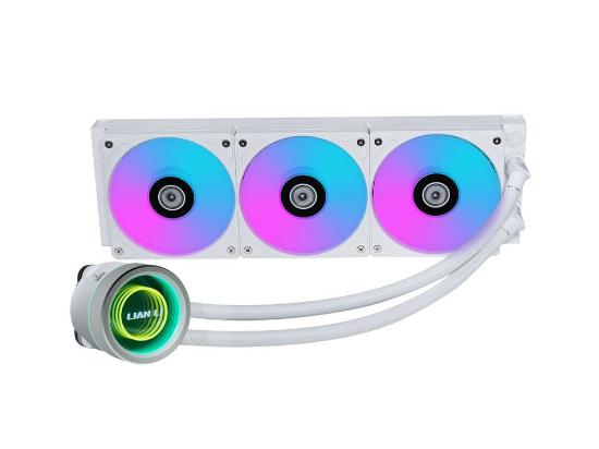 Vodno hlajenje LIAN LI GALAHAD II Trinity 360, ARGB, CPU hlađenje, za Intel i AMD, belo
