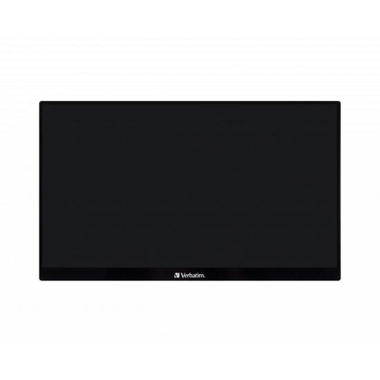 Prijenosni monitor 14" VERBATIM PMT-14, FHD, IPS, 60Hz, 6ms, 250cd/m2, FreeSync, crni