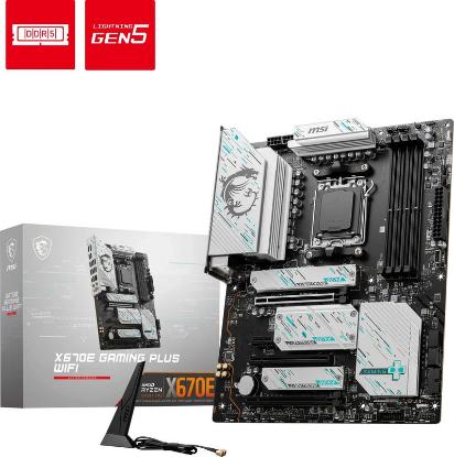 Matična ploča MSI X670E Gaming Plus WiFi, AMD X670, ATX, s. AM5