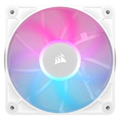 Ventilator CORSAIR iCUE LINK RX120 RGB, PWM, 120mm, 2100 okr/min, beli