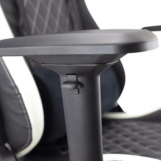 Gaming stol WHITE SHARK Nitro GT, crno-bijela