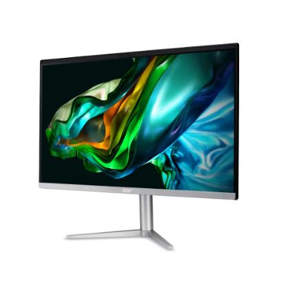 Računalo AiO ACER Aspire C24-1300 DQ.BL0EX.006W / 24" FHD LED, Ryzen 5 7520U, 8GB, 1TB SSD, AMD Radeon Graphics, WiFi, tipkovnica, miš, Windows 11, srebrno