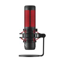 Mikrofon HyperX QuadCast HX-MICQC-BK, namizni, črno-rdeči
