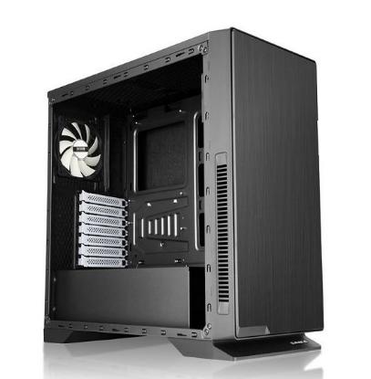 Ohišje MS ARMOR Q700 gaming, MIDI, ATX, črno, bez napajalnika