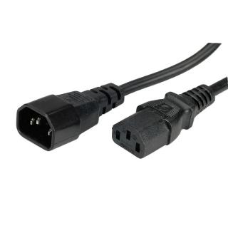 Kabel ROLINE VALUTE naponski, C14 (M) na C14 (Ž) 1,8m, produžni