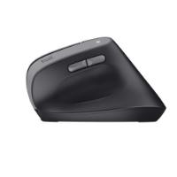 Miška TRUST Bayo II Ergonomic Wireless, optički, bežični, 2400dpi, črni