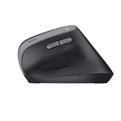 Miška TRUST Bayo II Ergonomic Wireless, optički, bežični, 2400dpi, črni