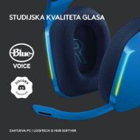 Slušalice LOGITECH Gaming G733 Lightspeed, RGB, bežične, plave