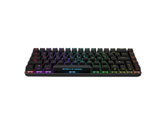 Tipkovnica ASUS ROG Falchion Ace, RGB, mehanička, ROG NX Red, UK Layout, črna