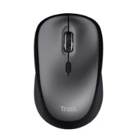 Miška TRUST Yvi+ Silent Wireless Mouse, optički, 1600dpi, bežični, USB, črni