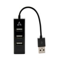 USB HUB SBOX H-204, 4-portni USB 2.0, crni