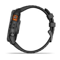 Pametni sat GARMIN Fenix 7X Pro Solar, HR, GPS, multisport, tamnosivi/crni remen