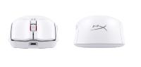 Miška HYPERX Pulsefire Haste 2 Wireless 6N0A9AA, 26000 DPI, bežični, beli