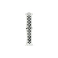 Zamjenski remen BELINE Sport Silicone za Apple Watch 38/40/41mm, bijelo-crni