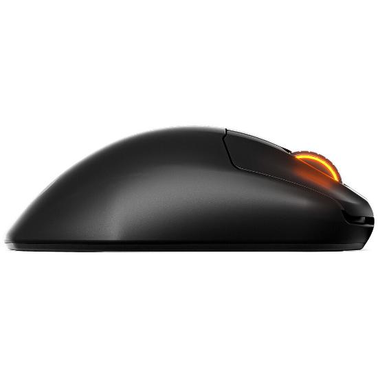 Miška STEELSERIES Prime Mini Wireless, bežični, optički, RGB, 18000 CPI, mat črni
