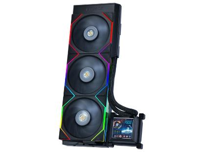 Vodno hlajenje LIAN LI HydroShift LCD 360TL, ARGB, CPU hlađenje, za Intel i AMD, crno