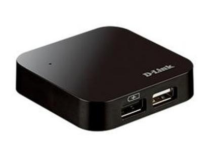 USB HUB D-LINK DUB-H4, 4-portni, vanjski strujni adapter
